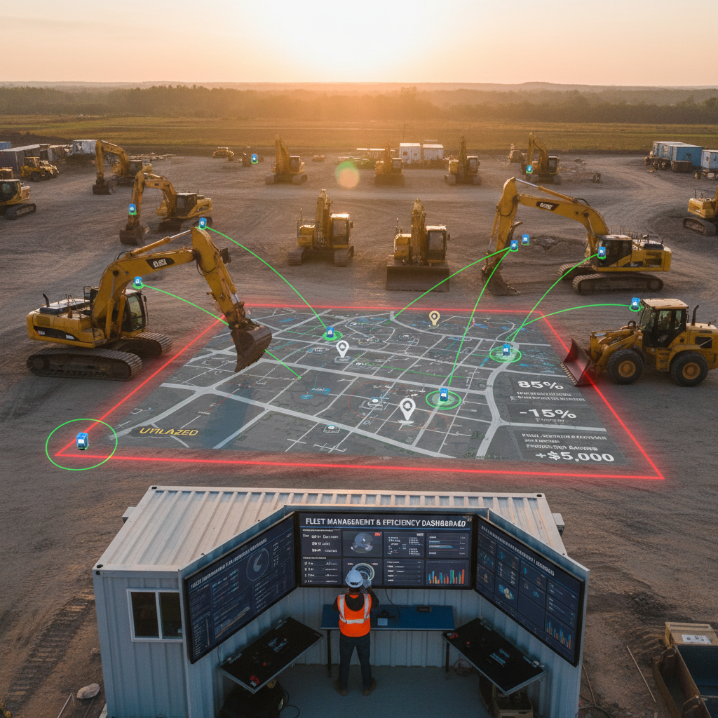 Maximizing Efficiency with GPS Tracking for Construction Equipment