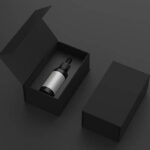 Custom Beard Oil Box in Black Color