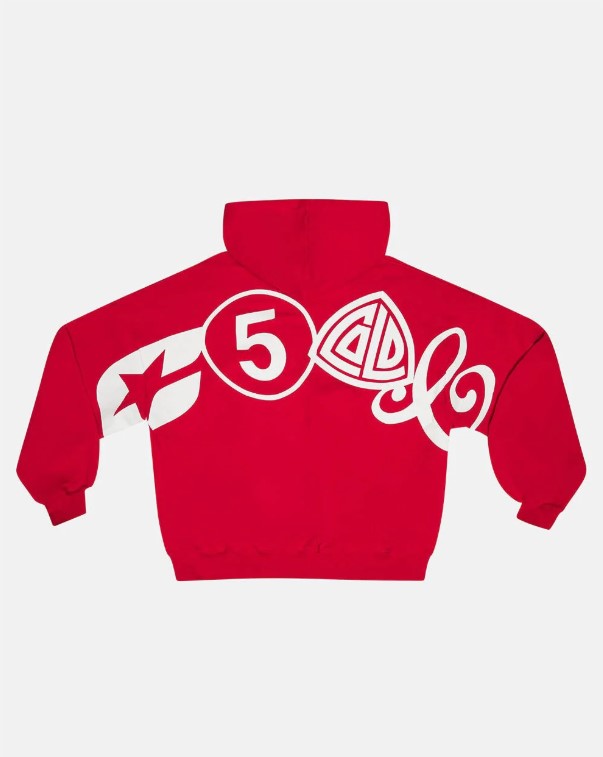 ICONIC COLD HOODIE RED