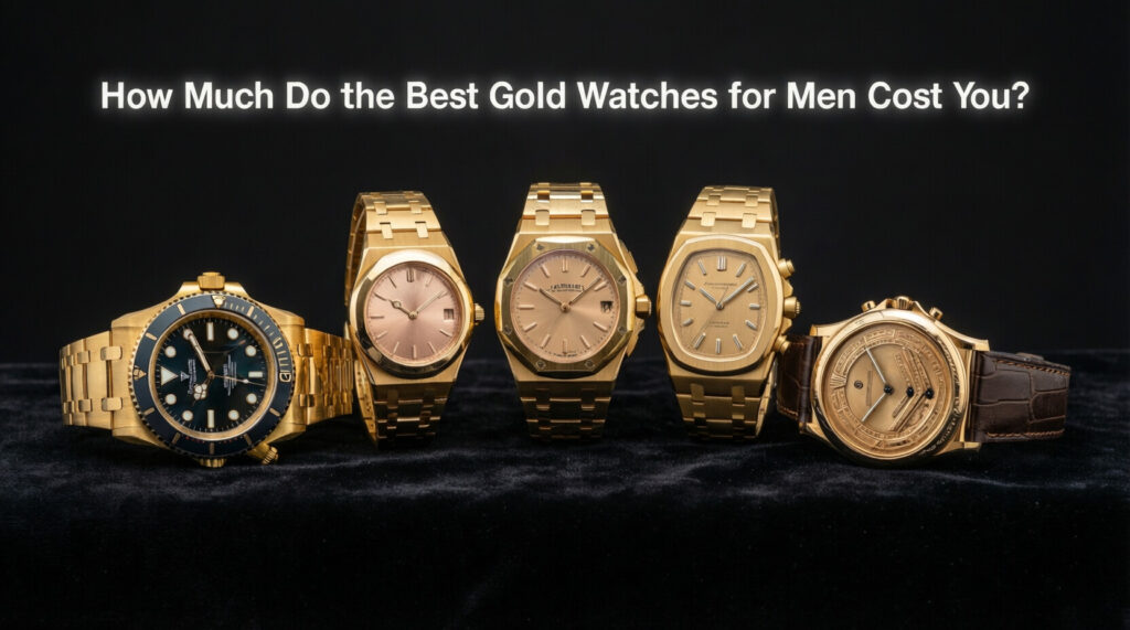 How Much Do the Best Gold Watches for Men Cost You