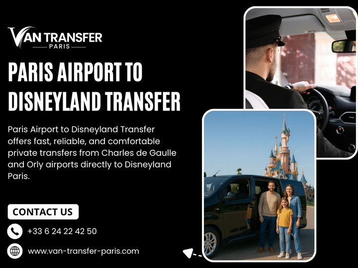 Transfer from Charles de Gaulle to Disneyland