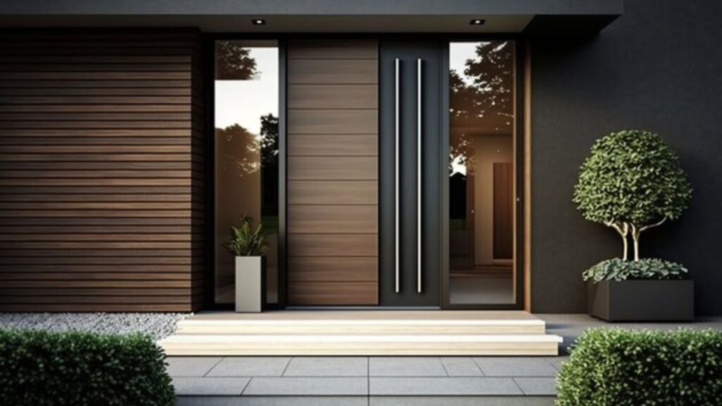 modern exterior doors