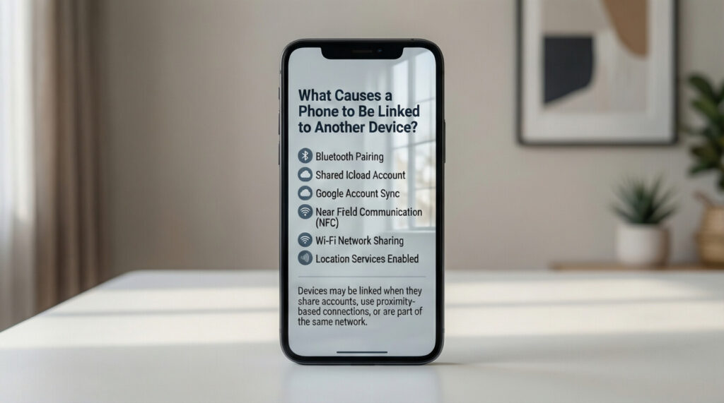 What Causes a Phone to Be Linked to Another Device