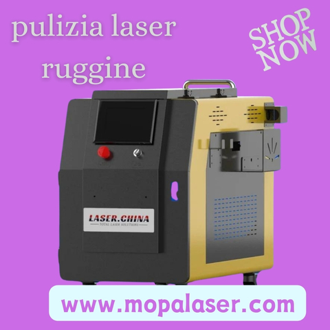 pulizia laser ruggine