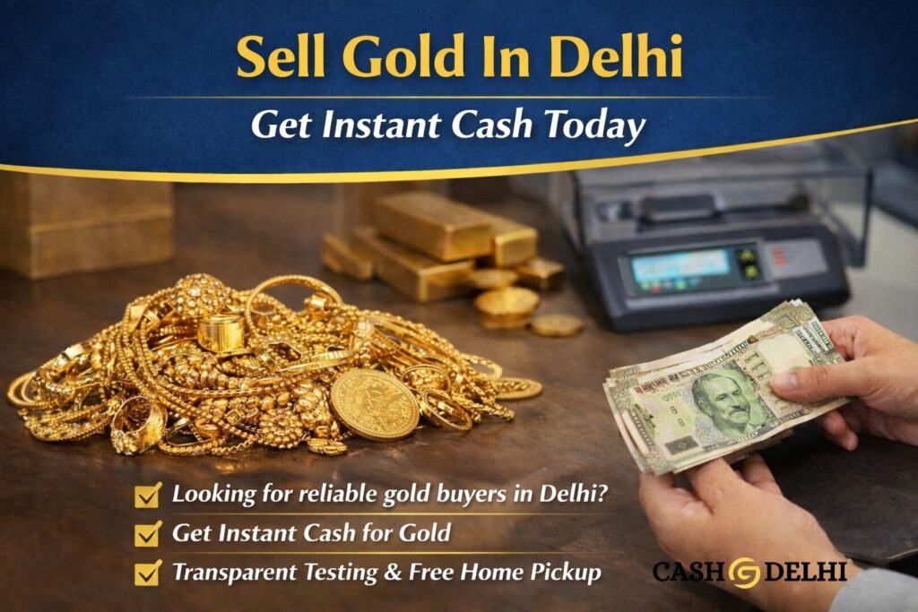 Cash for Gold in Delhi NCR: A Complete Guide to Selling Gold the Right Way
