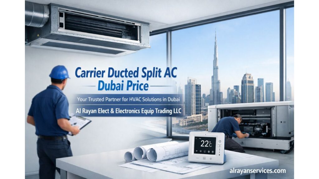 Carrier Ducted Split AC Dubai Price