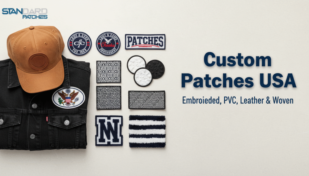 Custom Embroidered & PVC Patches Online | Standard Patches USA
