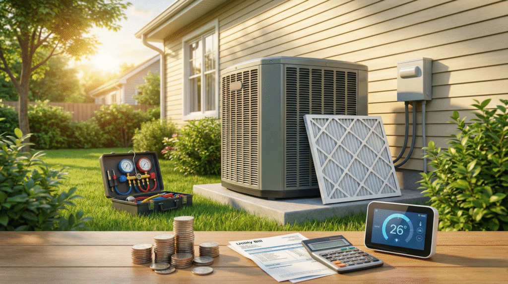 How Does Air Conditioning Service Lower Your Bills?
