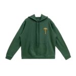 Online Exclusive Chrome Hearts Green T-Bar Hoodie