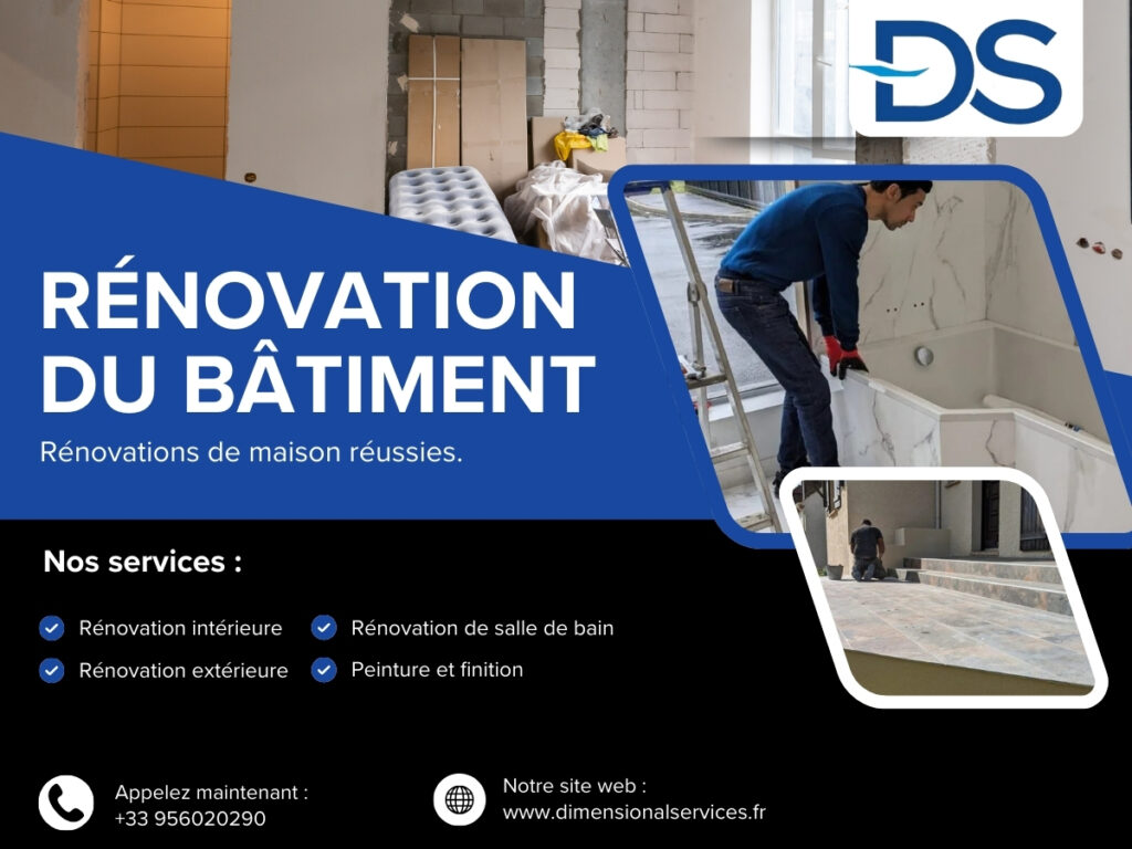 Entreprise de rénovation Le Blanc-Mesnil