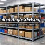 Slotted angle shelving