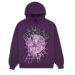 Sp5der Hoodie Purple