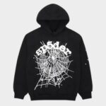 Black OG Web Sp5der Hoodie