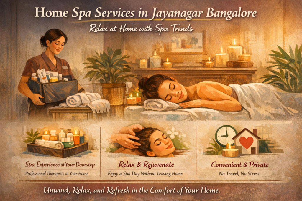 Home Spa Services in Jayanagar Bangalore