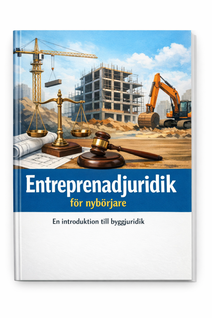 Entreprenadjuridik för nybörjare En introduktion till byggjuridik