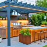 Outdoor kitchen installation in Phoenix, AZ