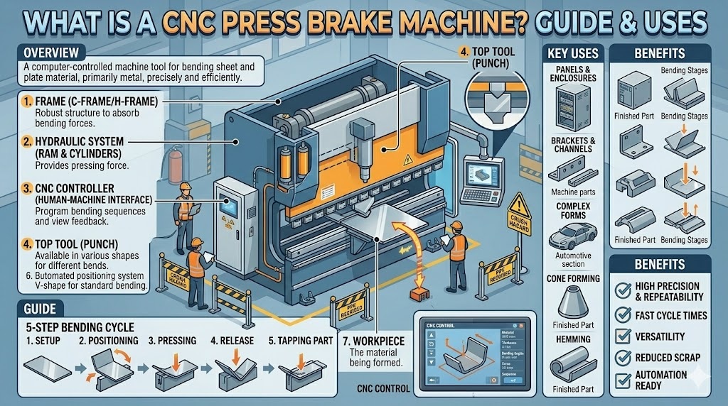 cnc press brake machine manufacturer india