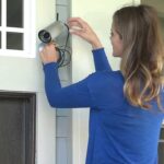 home security camera installation