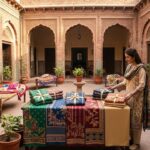 Unstitched Lawn suits in Pakistan