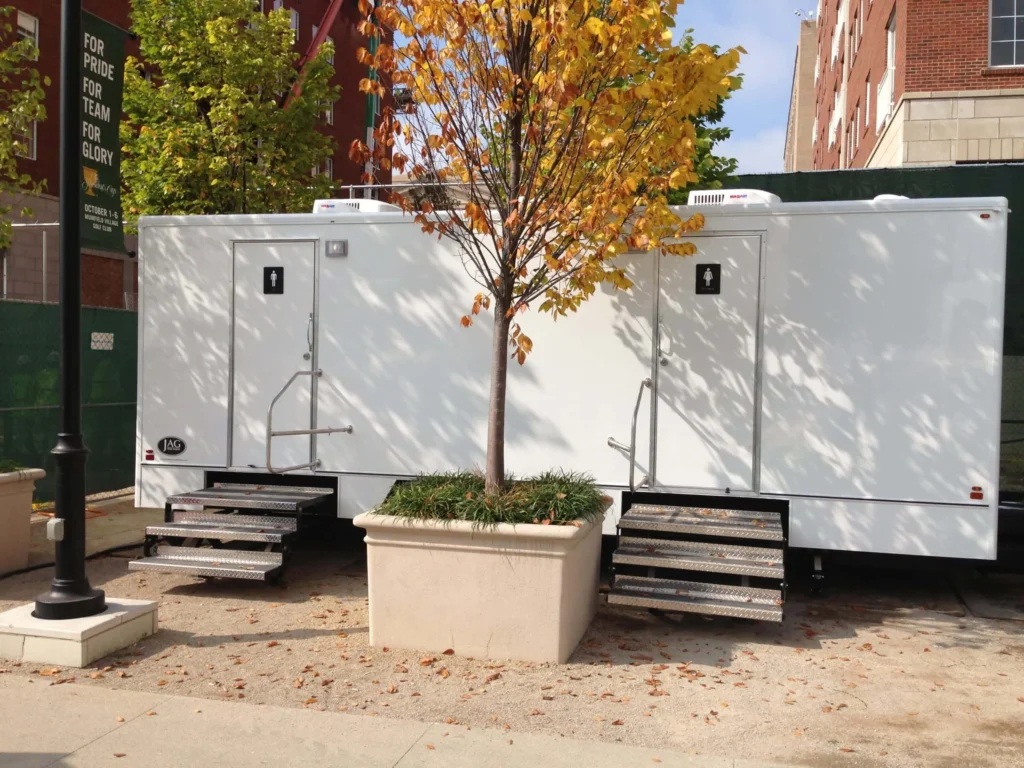 Portable restroom rental near me
