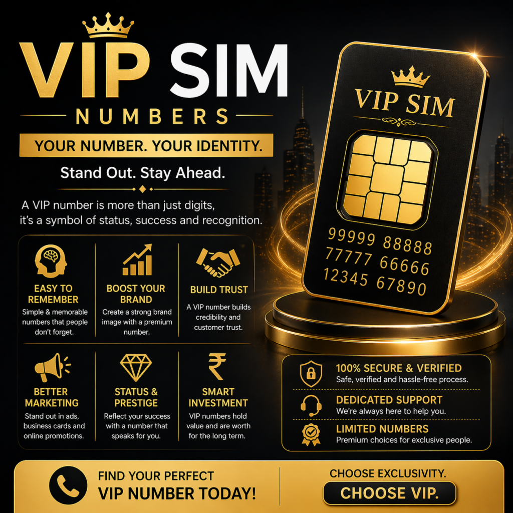 VIP Number Booking Services in India