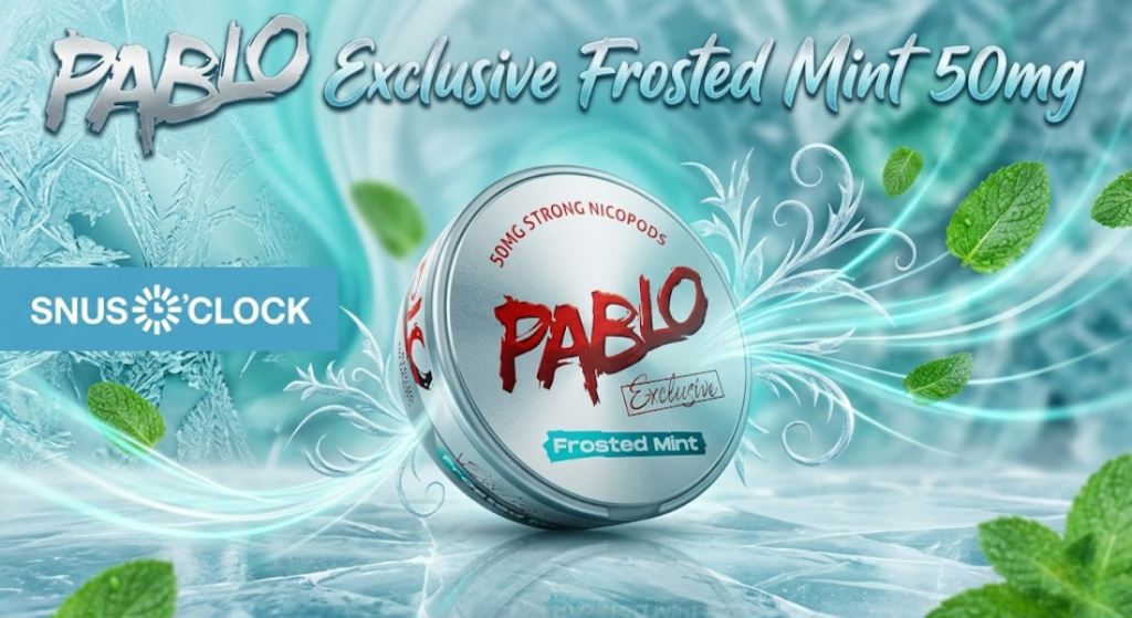 Elevate Your Experience: Exclusive Frosted Mint Nicotine Pouches