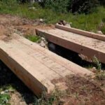 Temporary fencing, Stony Plain